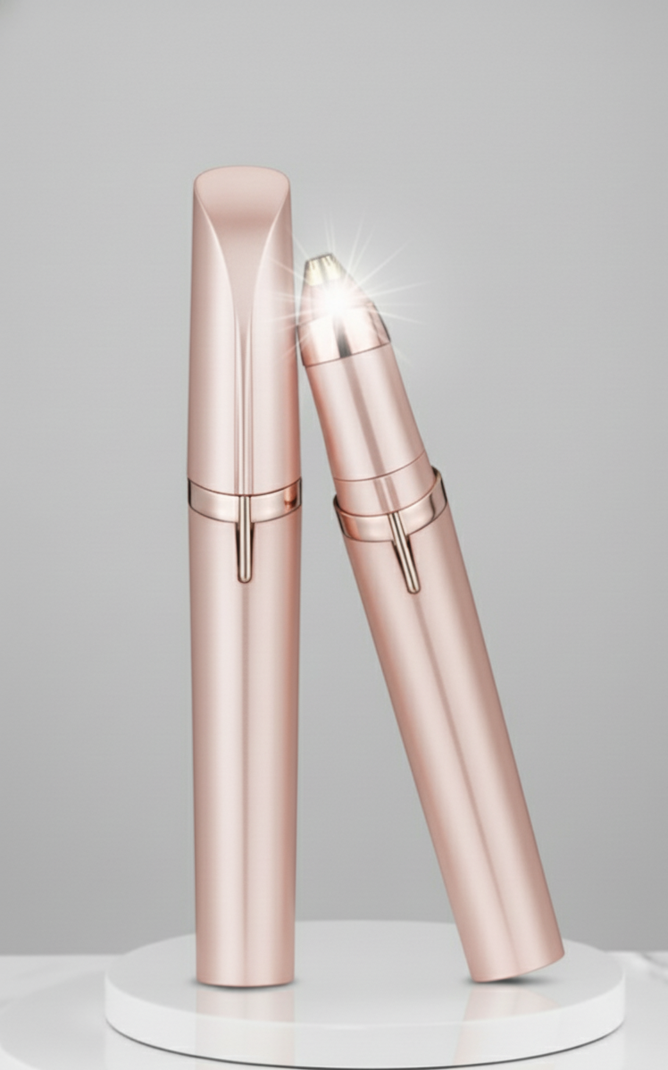 Women's Electric Eyebrow Trimmer (Rose Red Color)