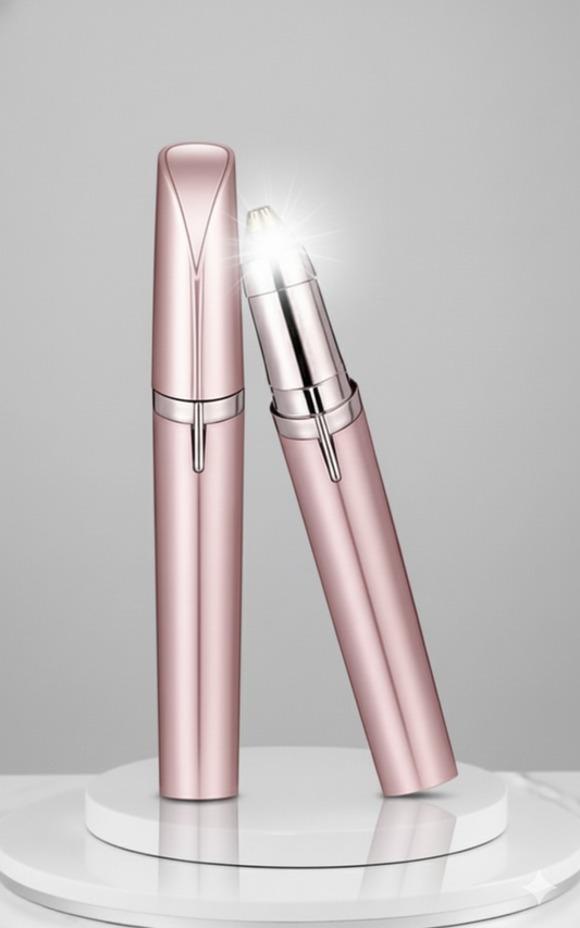 Women's Electric Eyebrow Trimmer (Champagne Color)