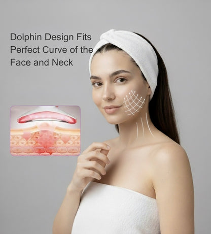 3 in 1 EMS Neck Facial Beauty Device with Thermal Neck Lifting Vibration